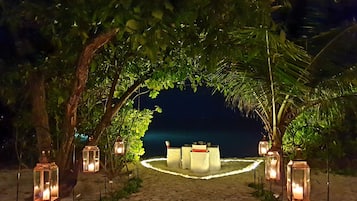 Local cuisine, beach views
