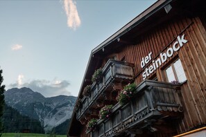 Façade de l’hébergement