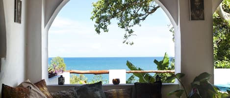 Vue depuis l’hébergement