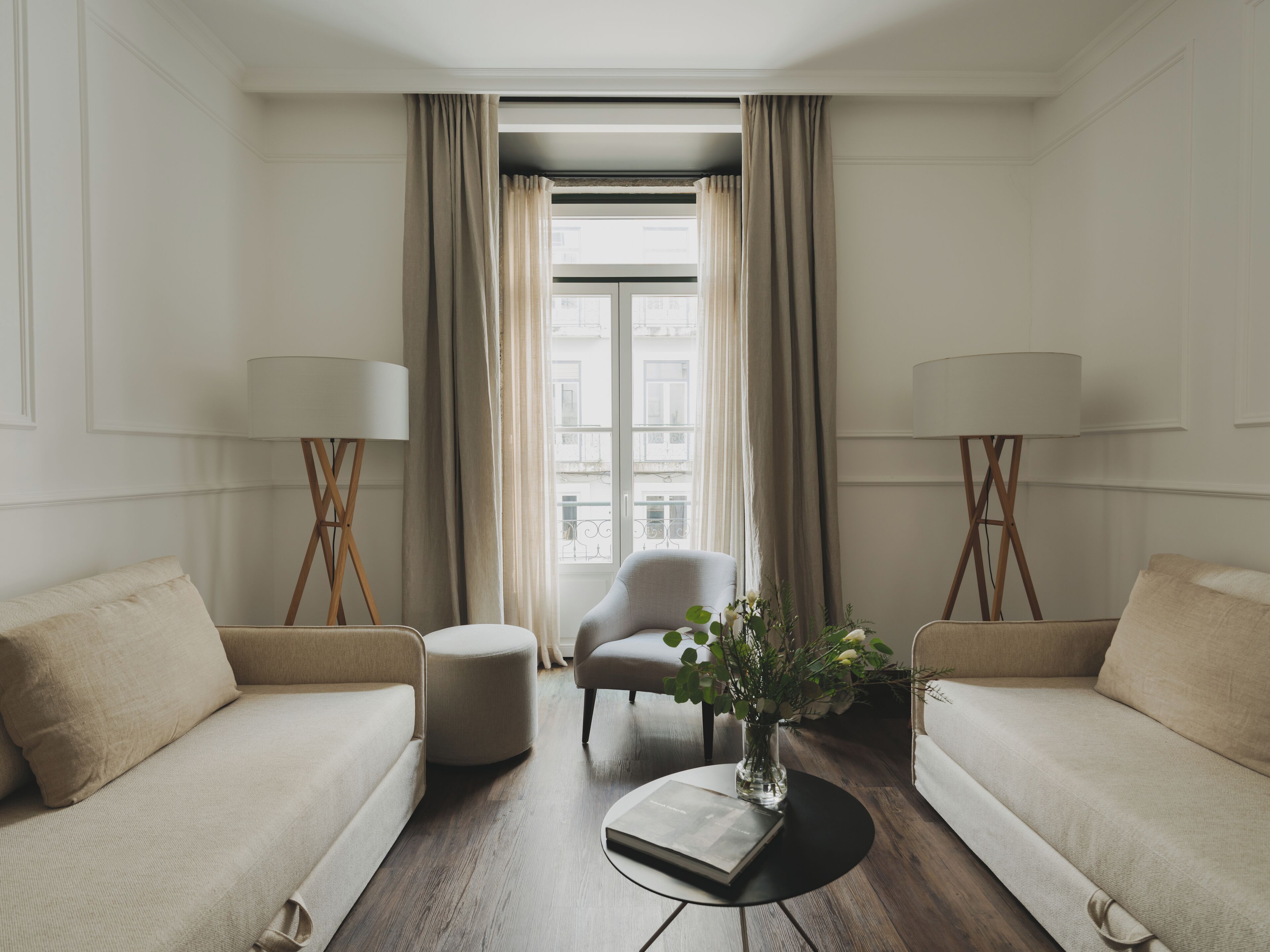 Apartment | Living area | 43-inch flat-screen TV with cable channels, TV