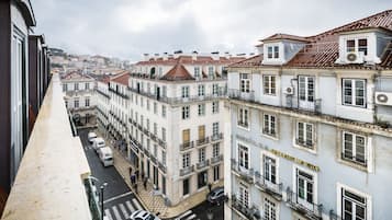 Vue depuis lâhĂ©bergement