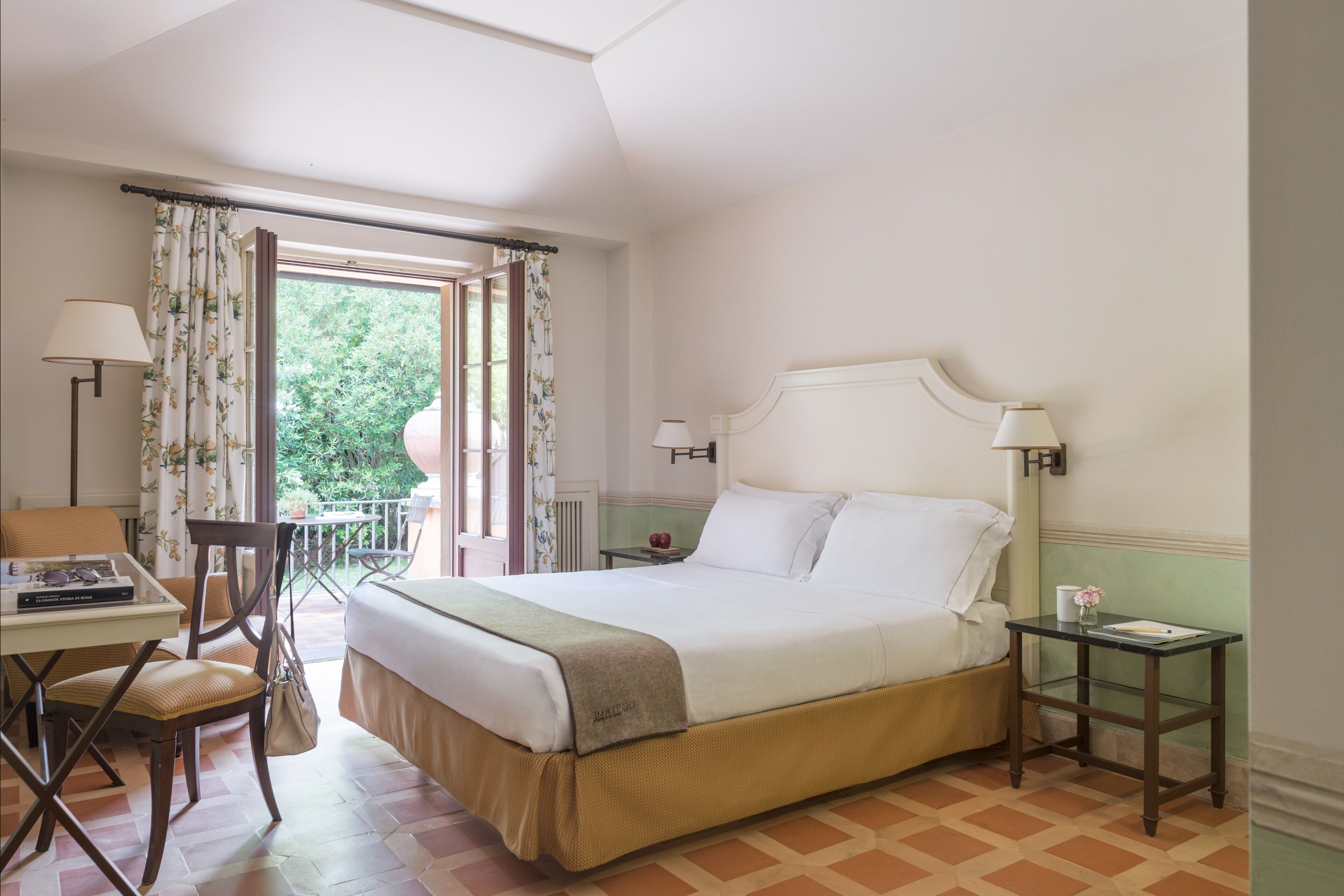 Chambre Confort double, terrasse | Vue de la chambre