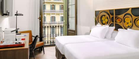Double Room, Balcony, City View