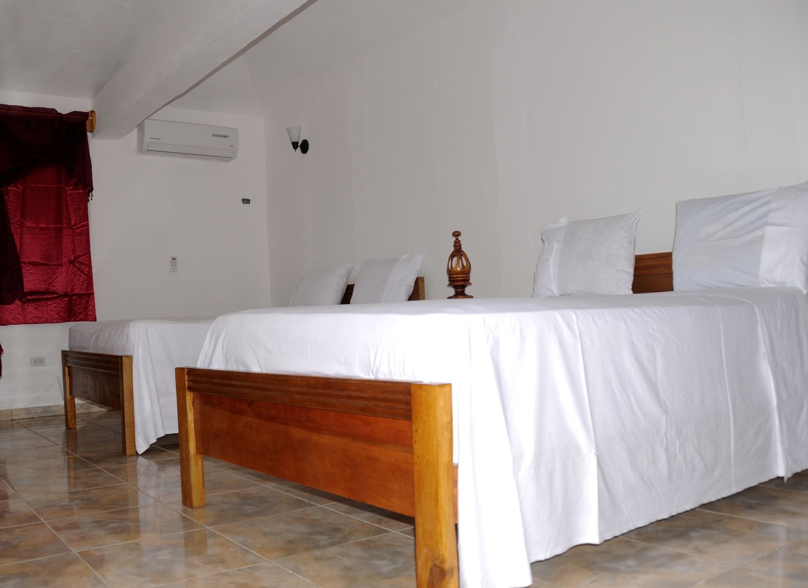 Standard Room, 2 Double Beds | Desk, iron/ironing board, free WiFi, bed sheets