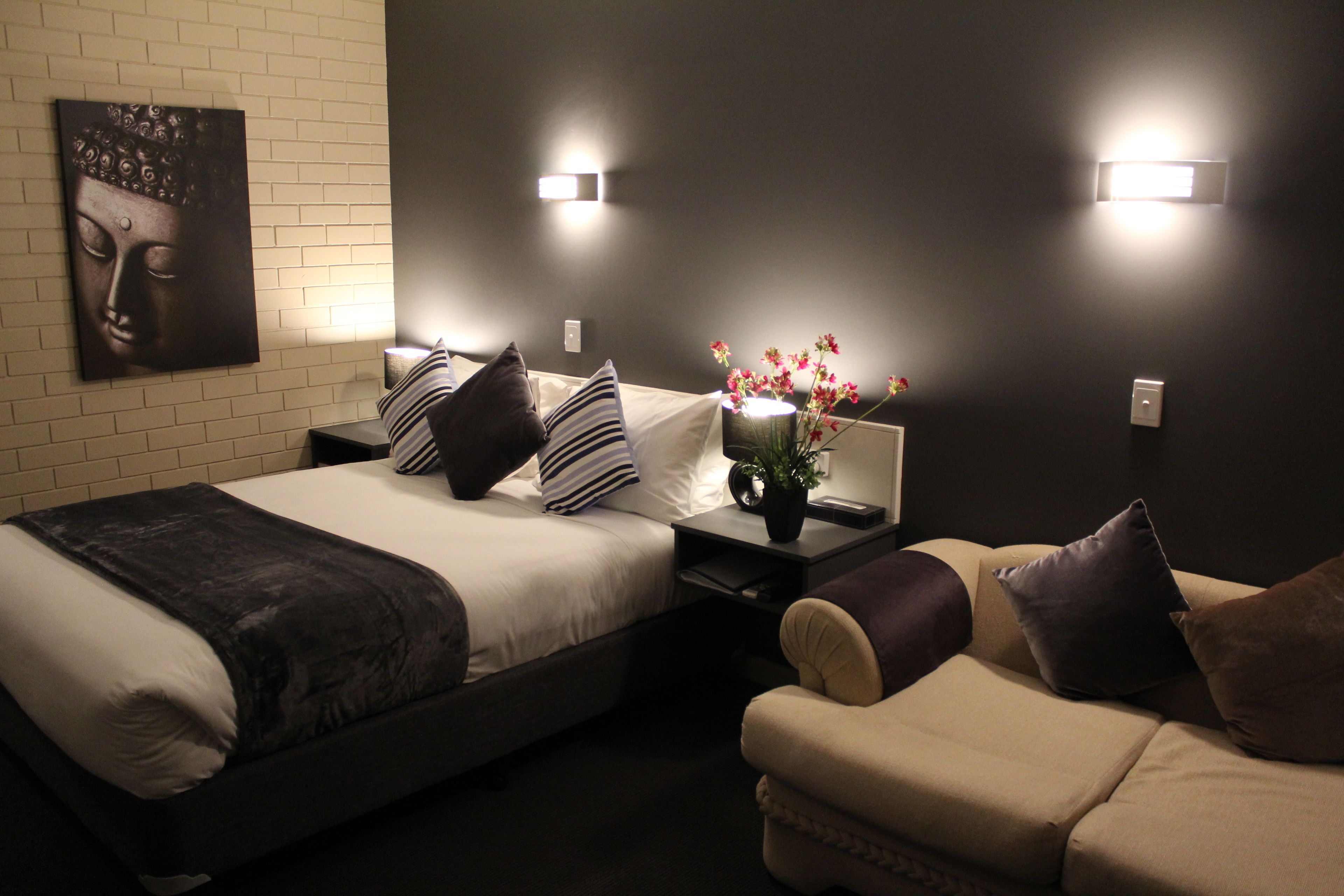 Kamar Eksekutif, 1 Tempat Tidur Queen | Setrika/meja setrika, Wi-Fi gratis, dan seprai linen