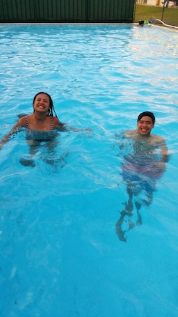 Seasonal outdoor pool