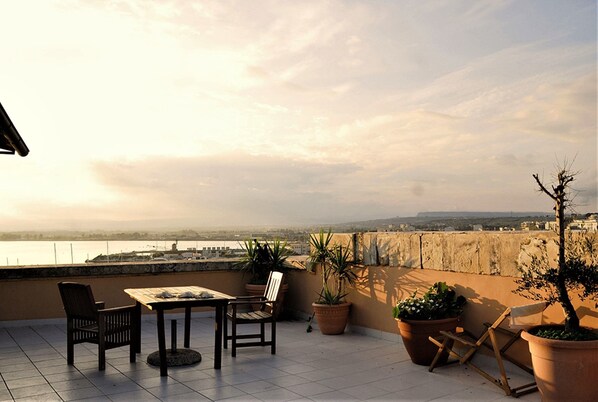 Vue depuis l’hébergement