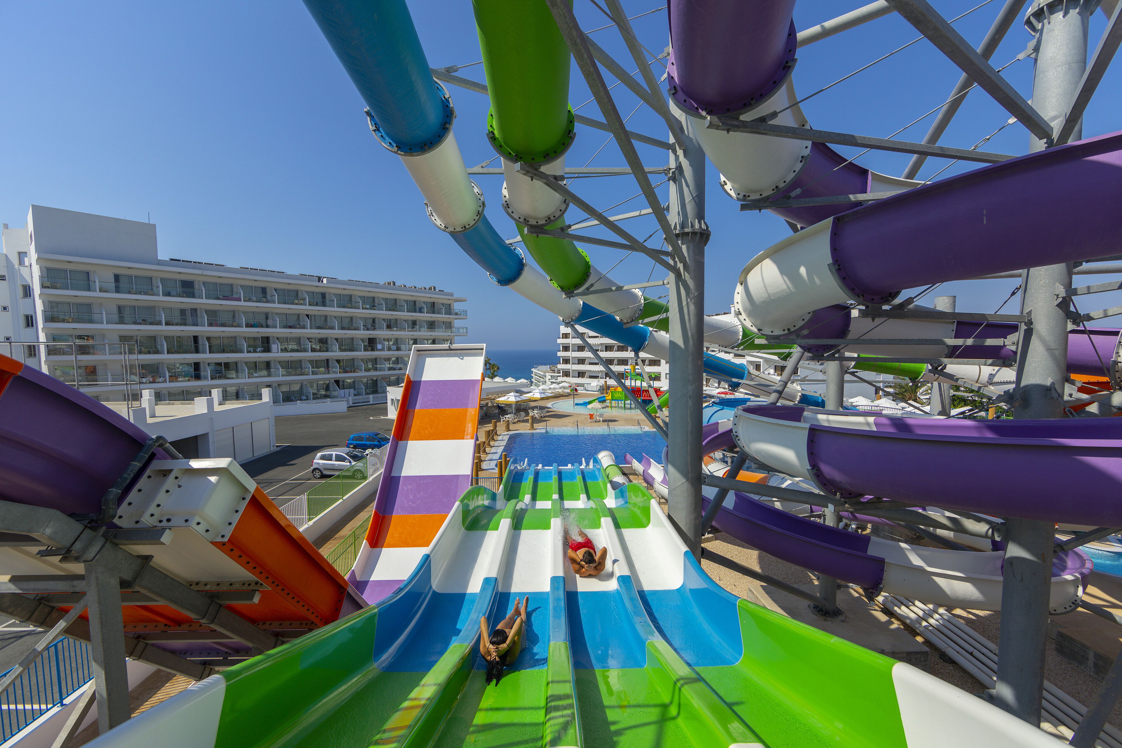 Área de juegos infantiles al aire libre