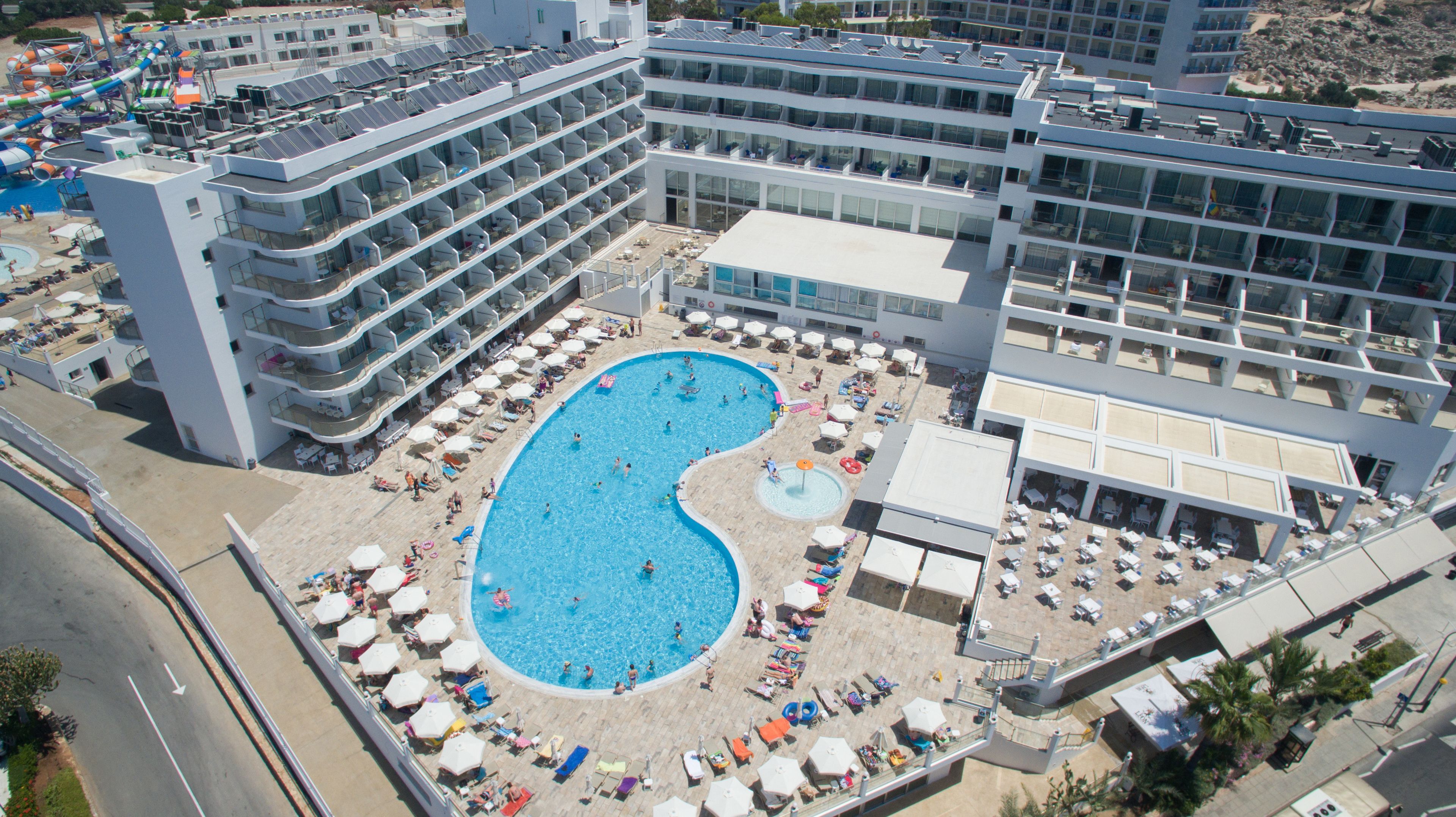 indoor pool, seasonal outdoor pool, pool umbrellas, pool loungers