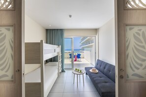 家庭双人房, 海景 | 客房内保险箱、免费 WiFi