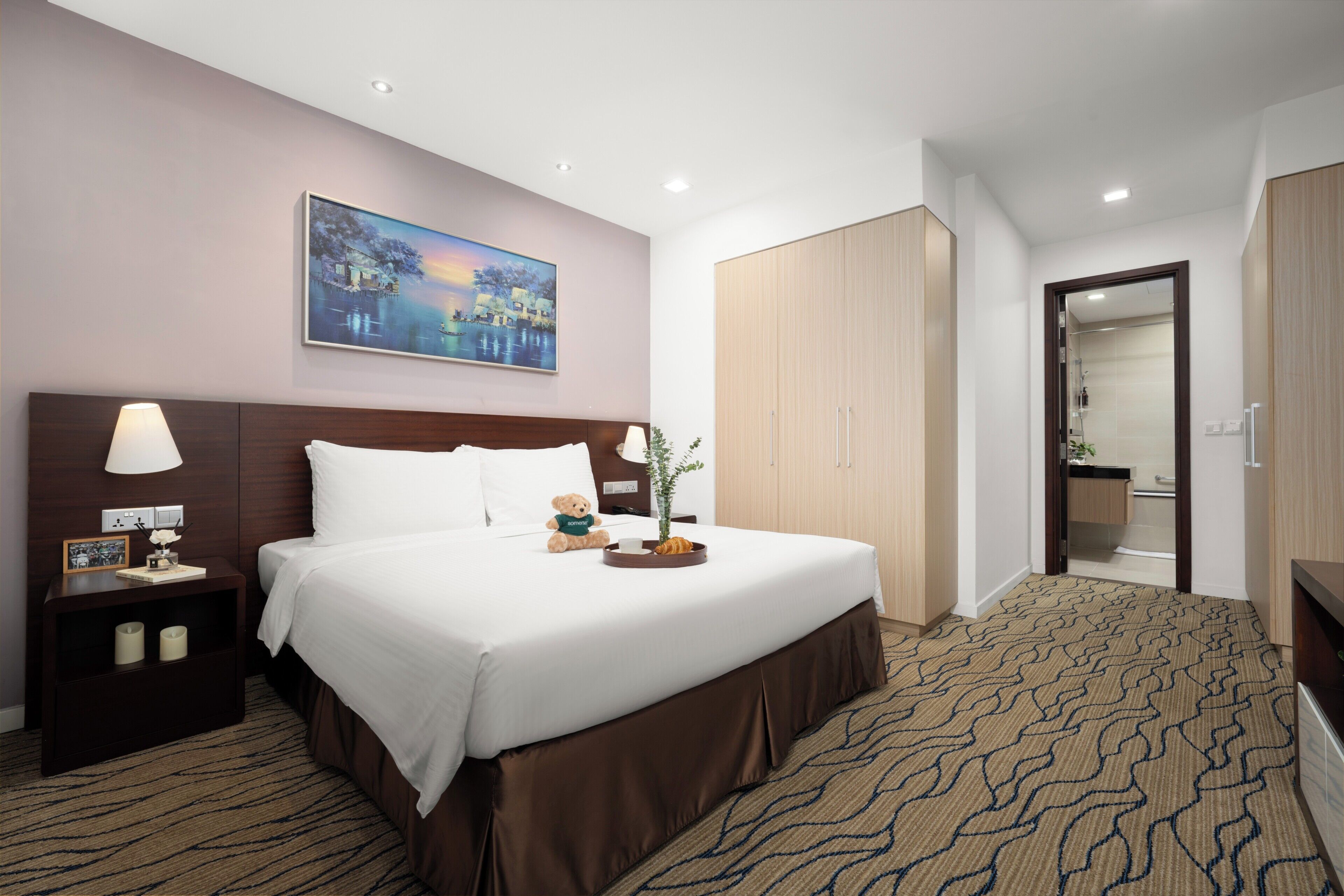 1 bedroom, Egyptian cotton sheets, premium bedding, minibar