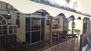 Interior entrance