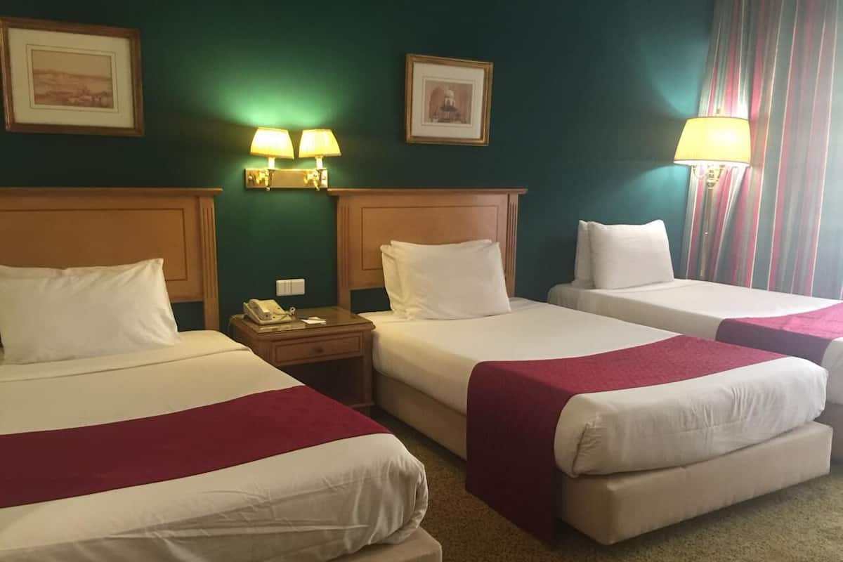 Superior Triple Room (Pool View) | 1 bedroom, Egyptian cotton sheets, premium bedding, minibar