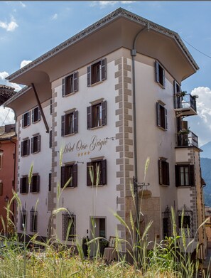 Voorkant van accommodatie