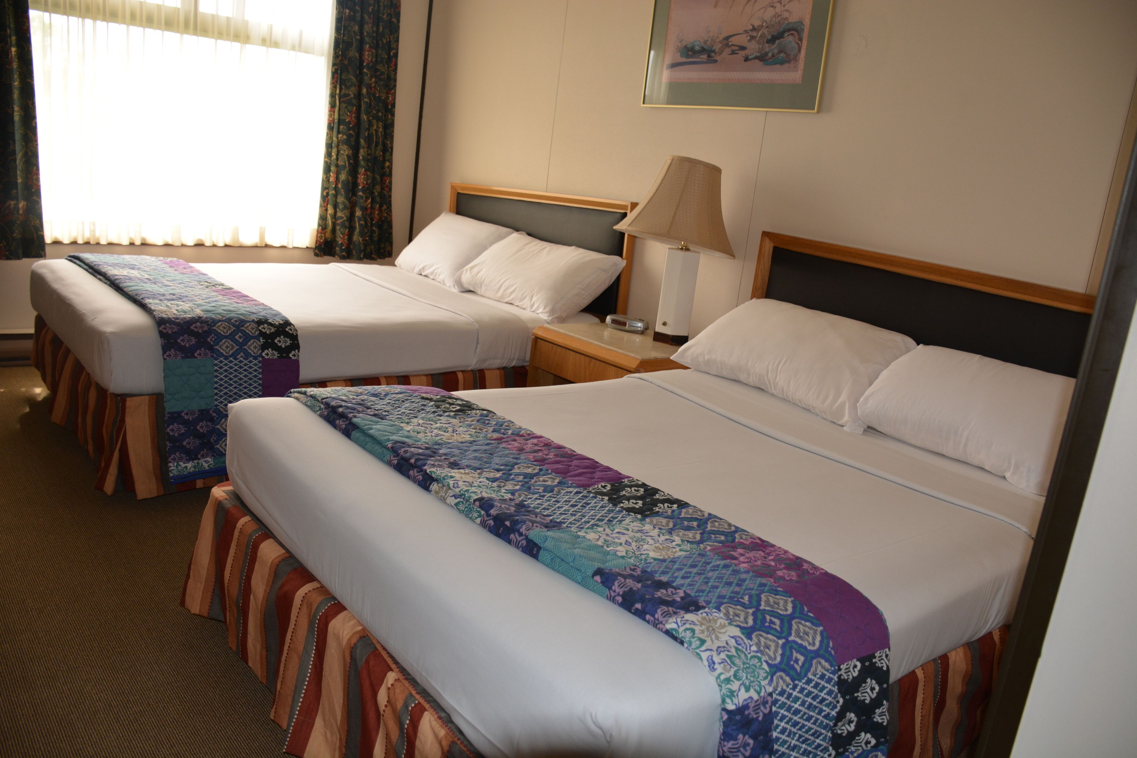 标准房, 2 张双人床 | 折叠床/加床（额外收费）、免费 WiFi、床单