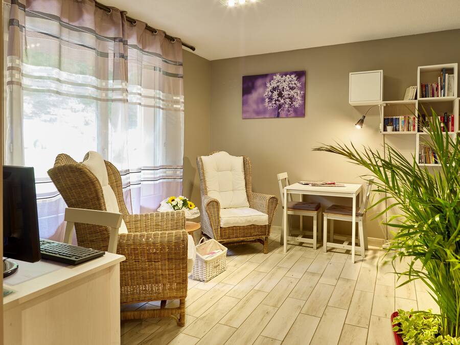 Classic-studiolejlighed - 2 enkeltsenge | Mørklægningsgardiner, gratis Wi-Fi, sengetøj, adgang for kørestole