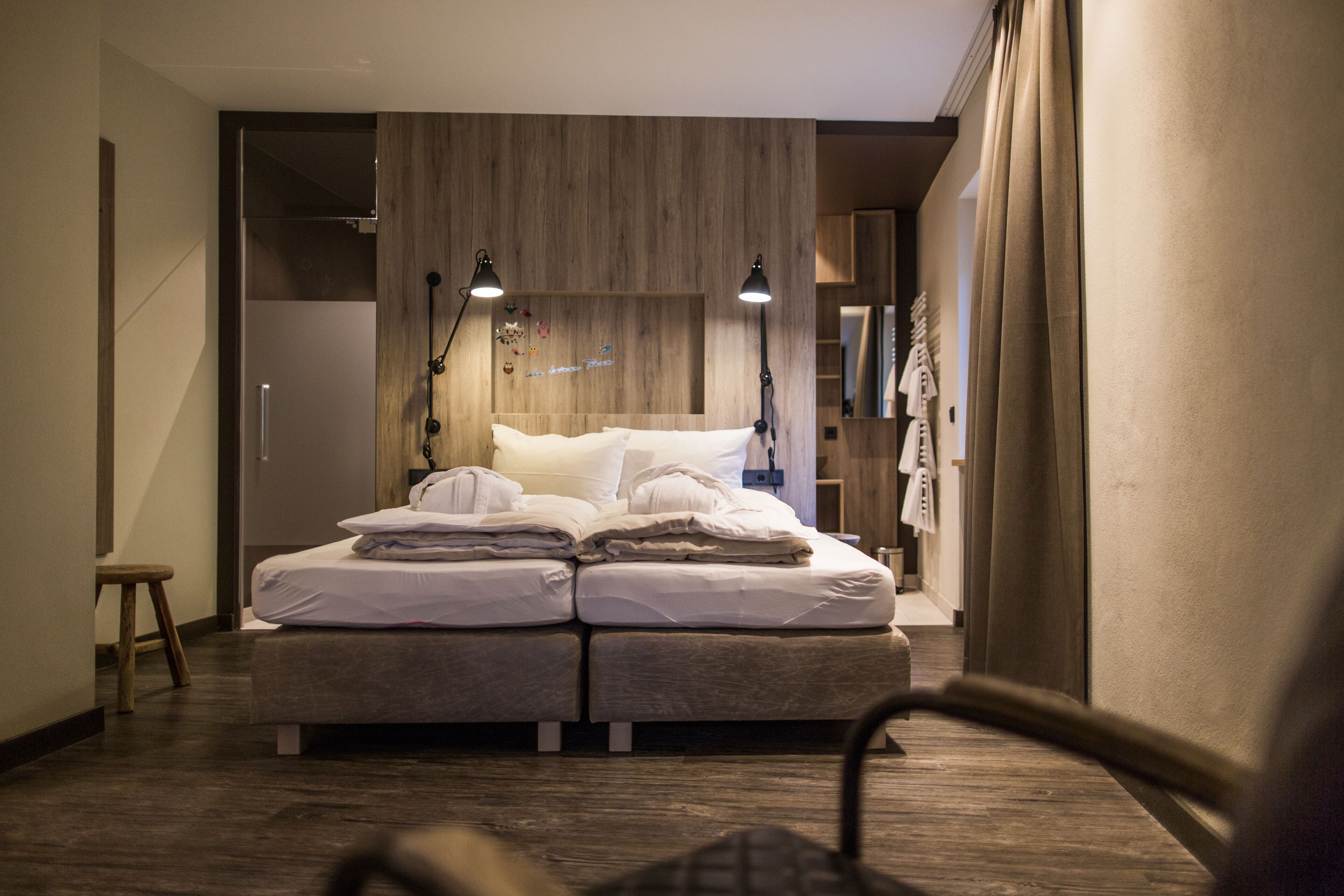 1 bedroom, hypo-allergenic bedding, in-room safe, individually decorated