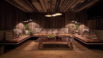 Sala de estar en el lobby