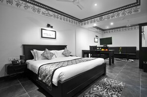 In-room safe, desk, blackout curtains, soundproofing