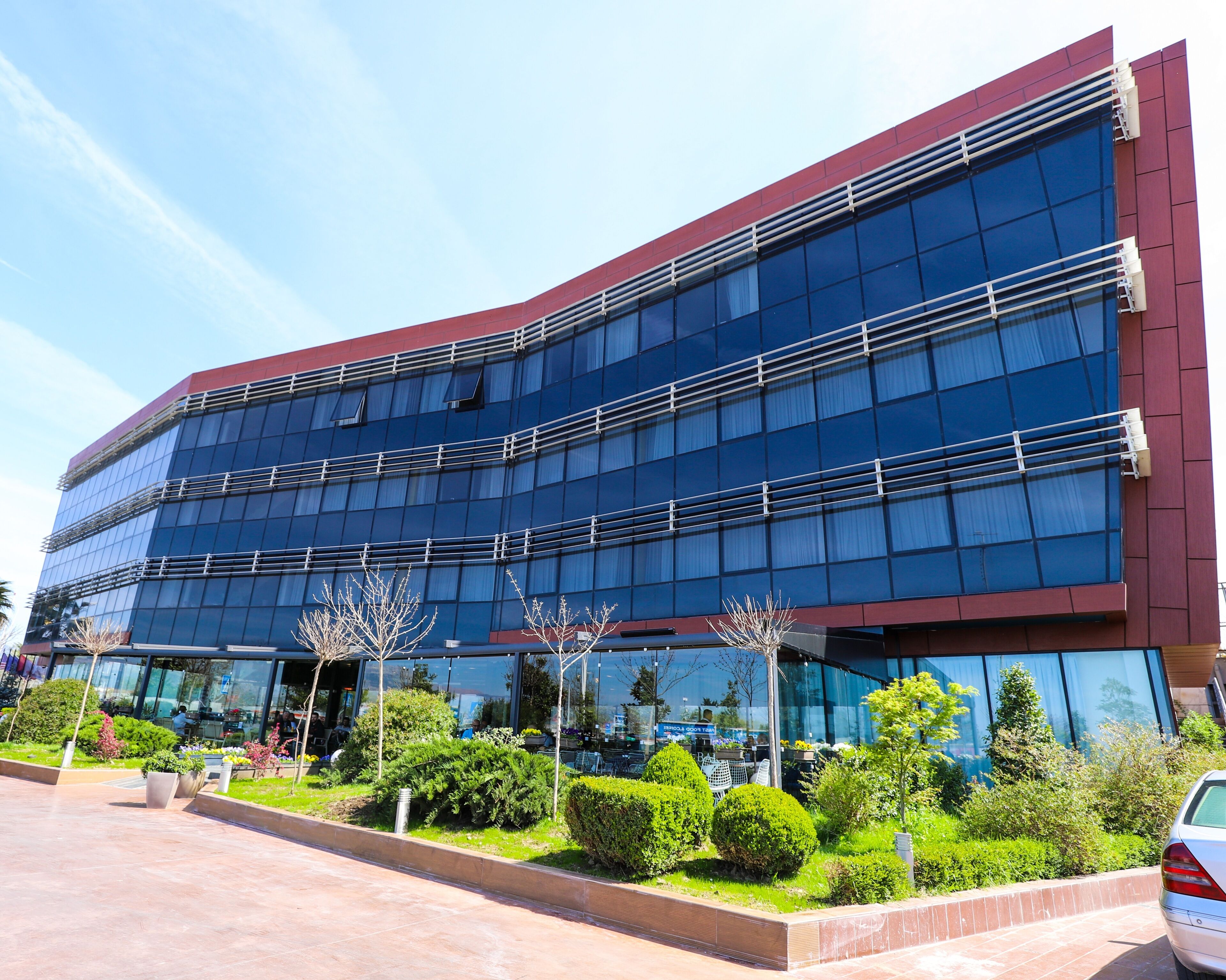 Façade de l’hébergement