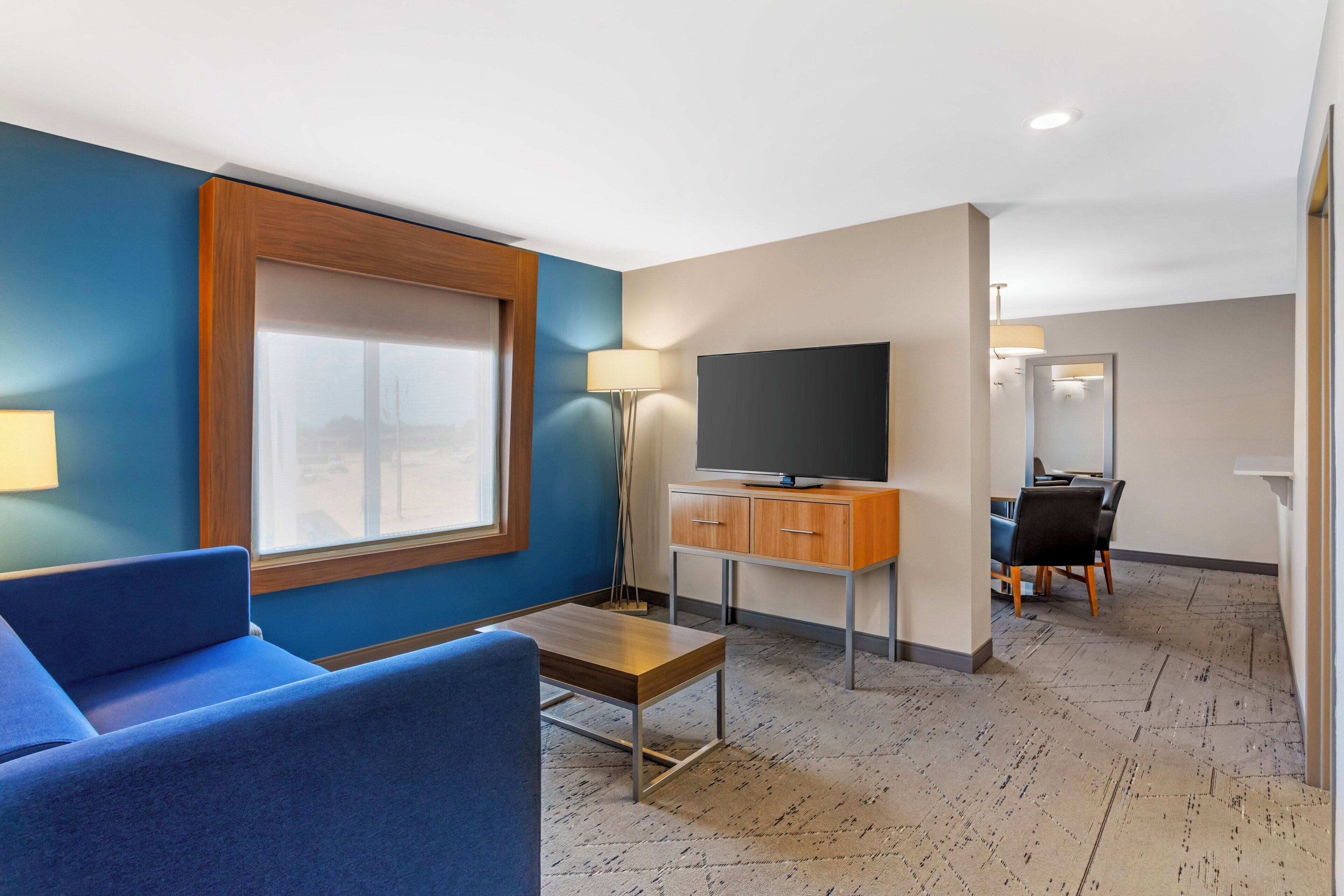 Suite, 2 Queen Beds (Extra Floor Space) | Desk, blackout drapes, iron/ironing board, WiFi (free)