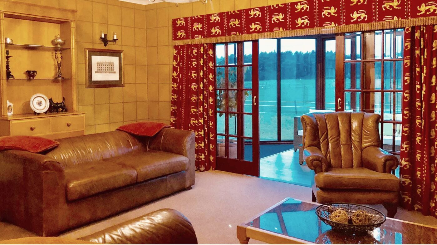 42-inch flat-screen tv with cable channels