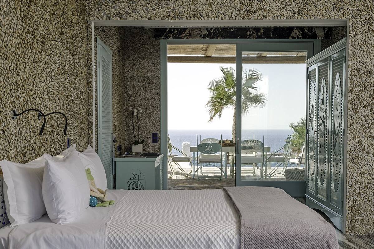 premium villa, 3 bedrooms, kitchen, sea view | view from room