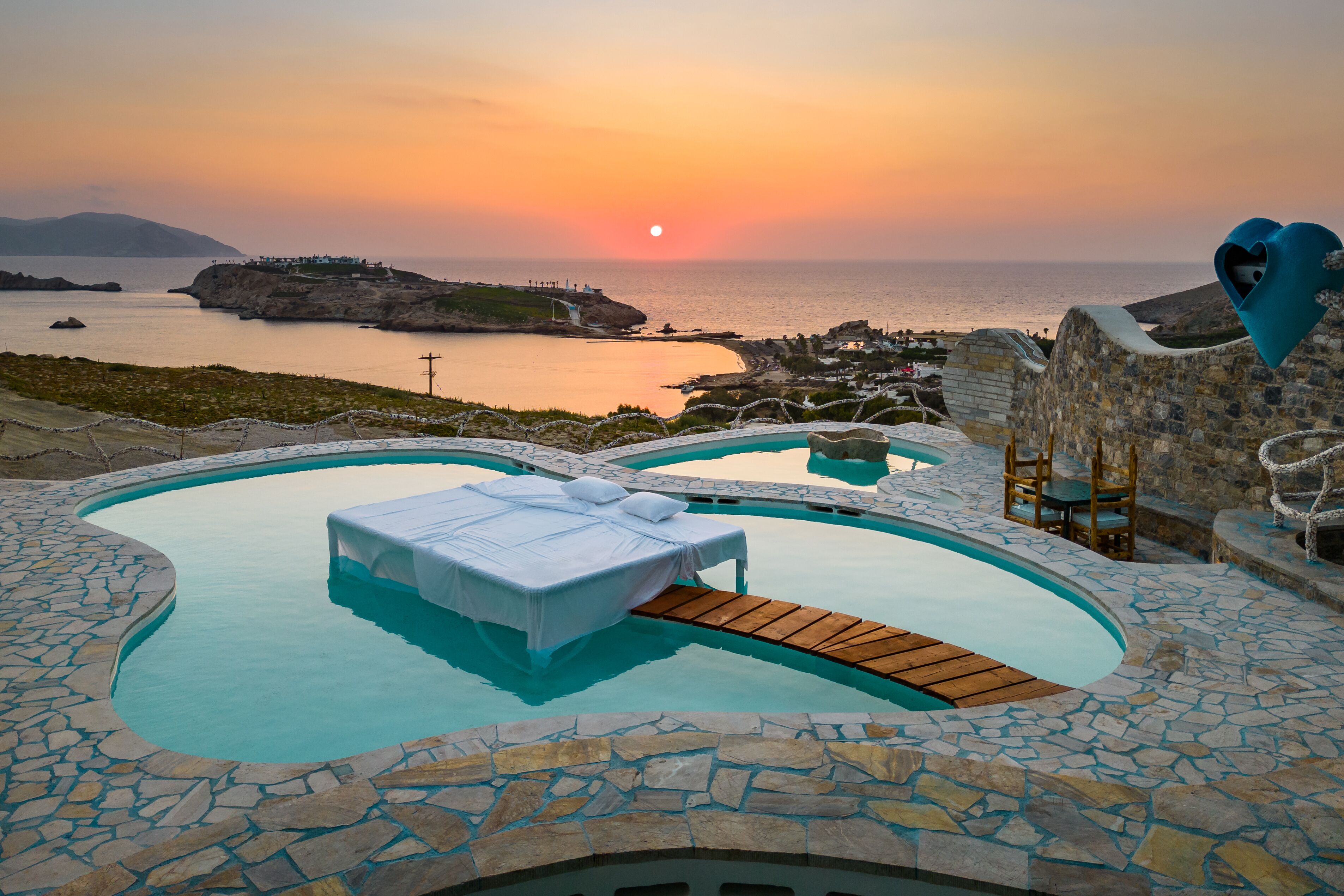 superior villa, sea view | terrace/patio