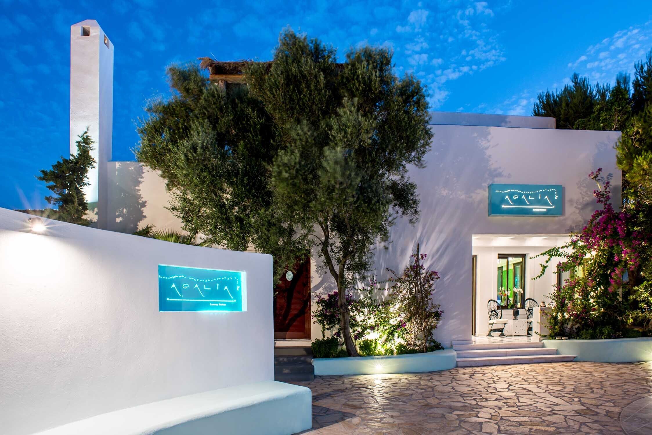 front of property – evening/night