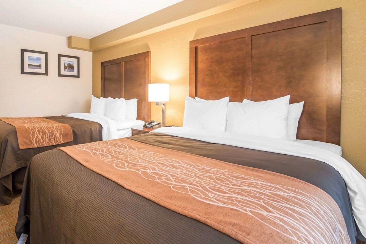 Desk, blackout drapes, iron/ironing board, free WiFi