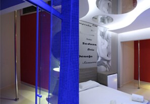 Suite, 1 Double Bed | Blackout drapes, iron/ironing board, free WiFi, bed sheets