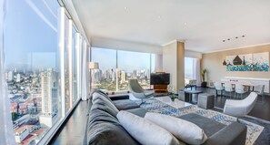 Apartment, 2 Schlafzimmer, Stadtblick | Ausblick vom Zimmer