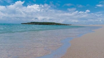 White sand