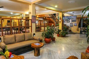 Sala de estar en el lobby