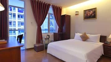 Minibar, in-room safe, rollaway beds, free WiFi