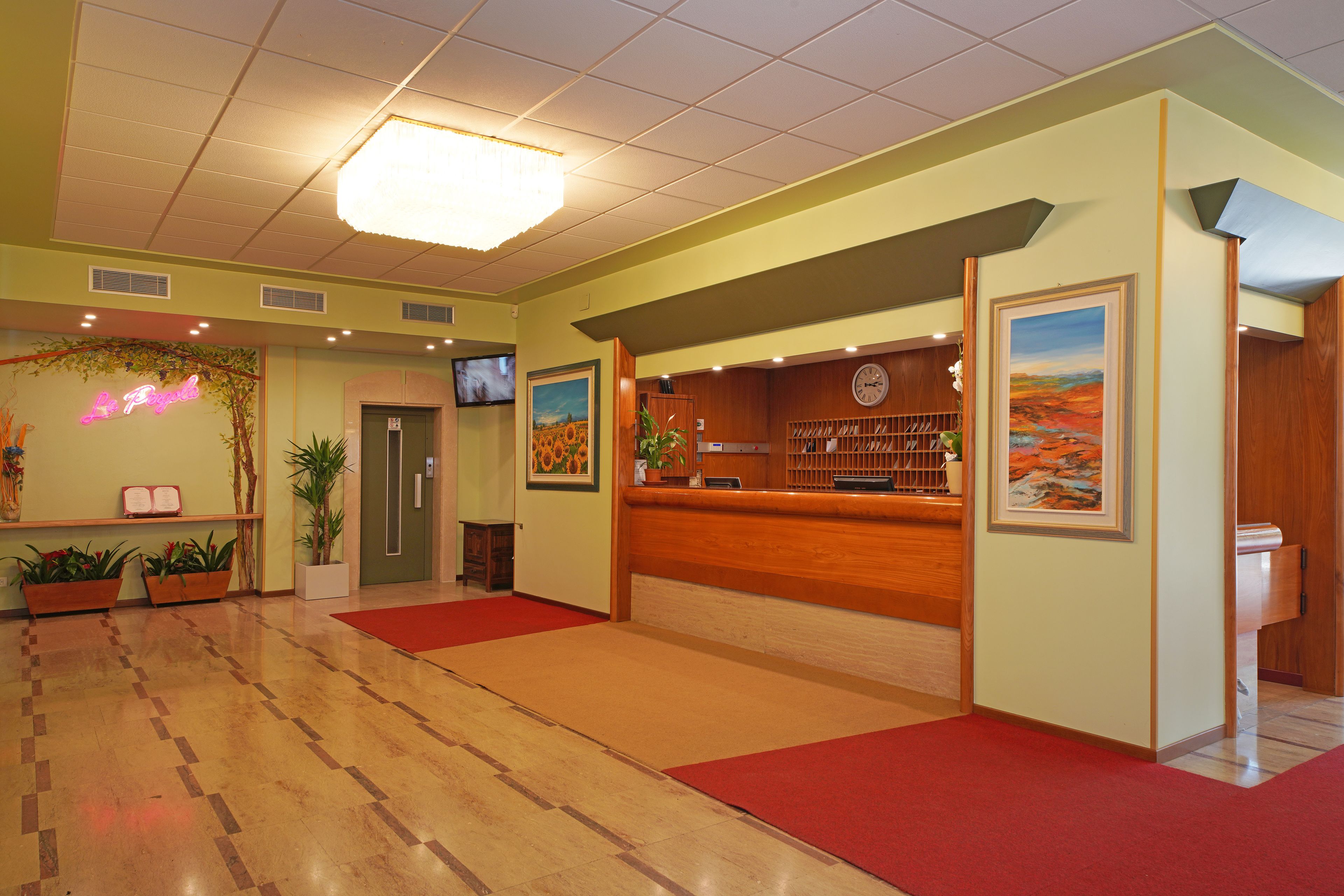 check-in/check-out kiosk