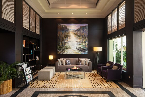 Sitzecke in der Lobby