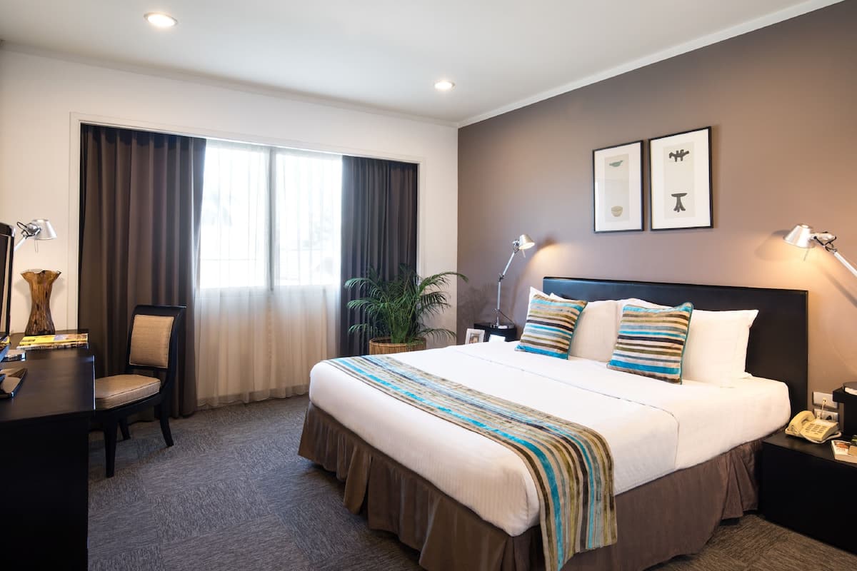In-room safe, desk, blackout drapes, iron/ironing board