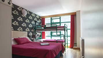 Shared Dormitory, Mixed Dorm (1 bed in a 3 bed Mixed dorm Ensuite) | Iron/ironing board, free WiFi, bed sheets