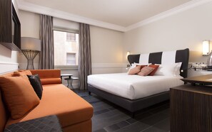 Premium bedding, down duvets, pillow-top beds, minibar