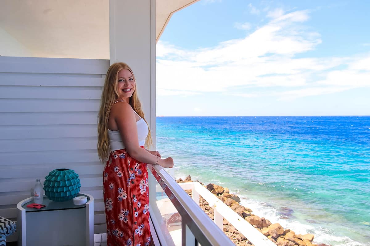 Deluxe King Room - Ocean Front View | Ausblick vom Zimmer