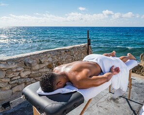 Massages des tissus profonds, massages