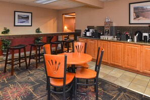 Free daily full breakfast