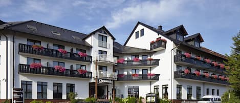 Fassade der Unterkunft