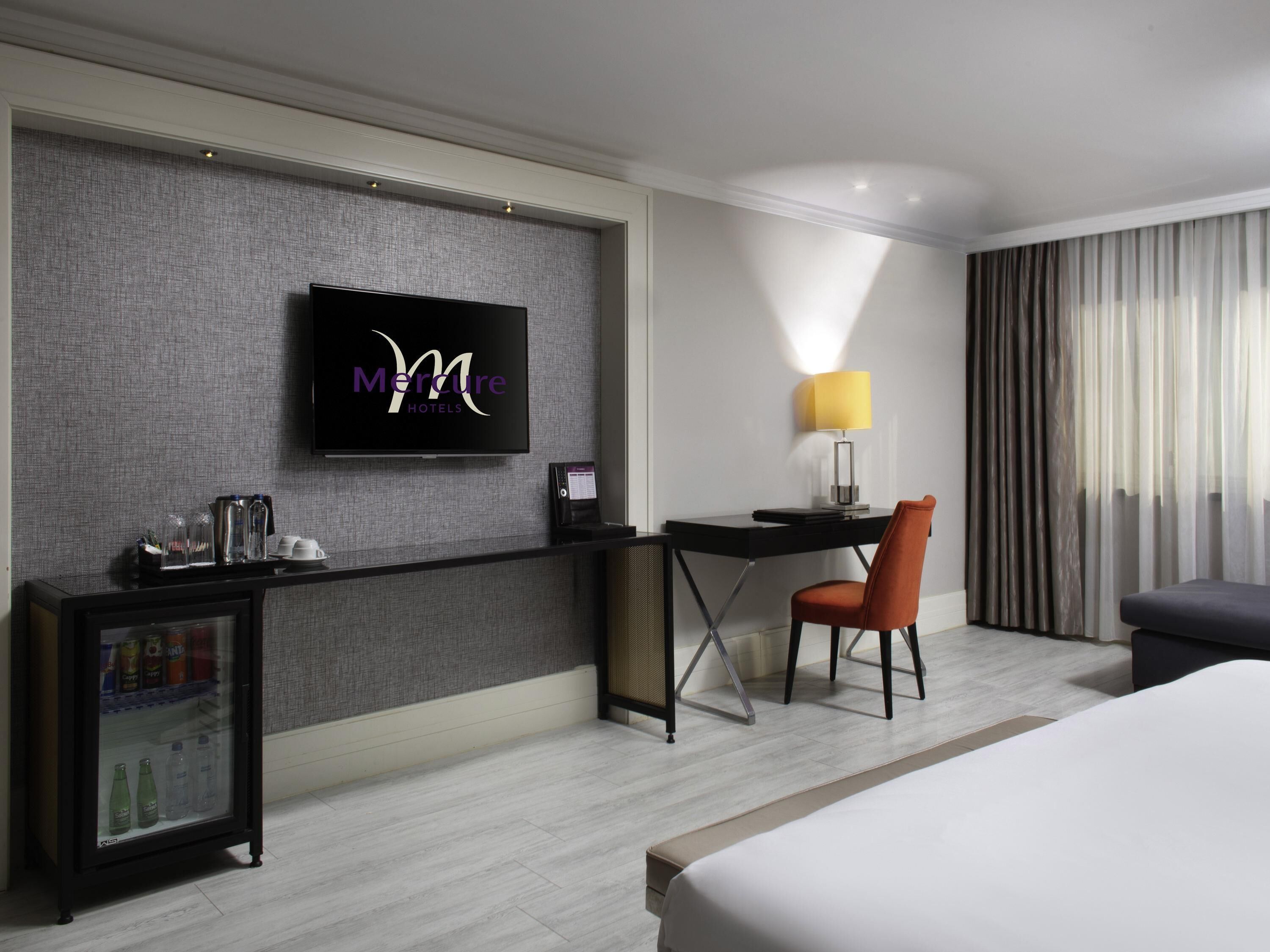 Allergitestet sengetøy, minibar, safe på rommet og lydisolert