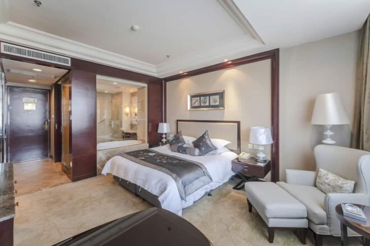 Minibar, in-room safe, iron/ironing board, Internet