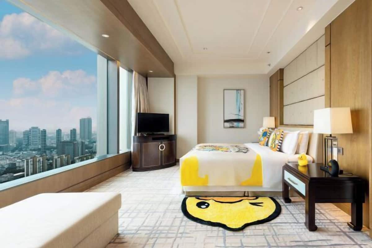 1 dormitorio, ropa de cama de alta calidad, minibar y caja fuerte