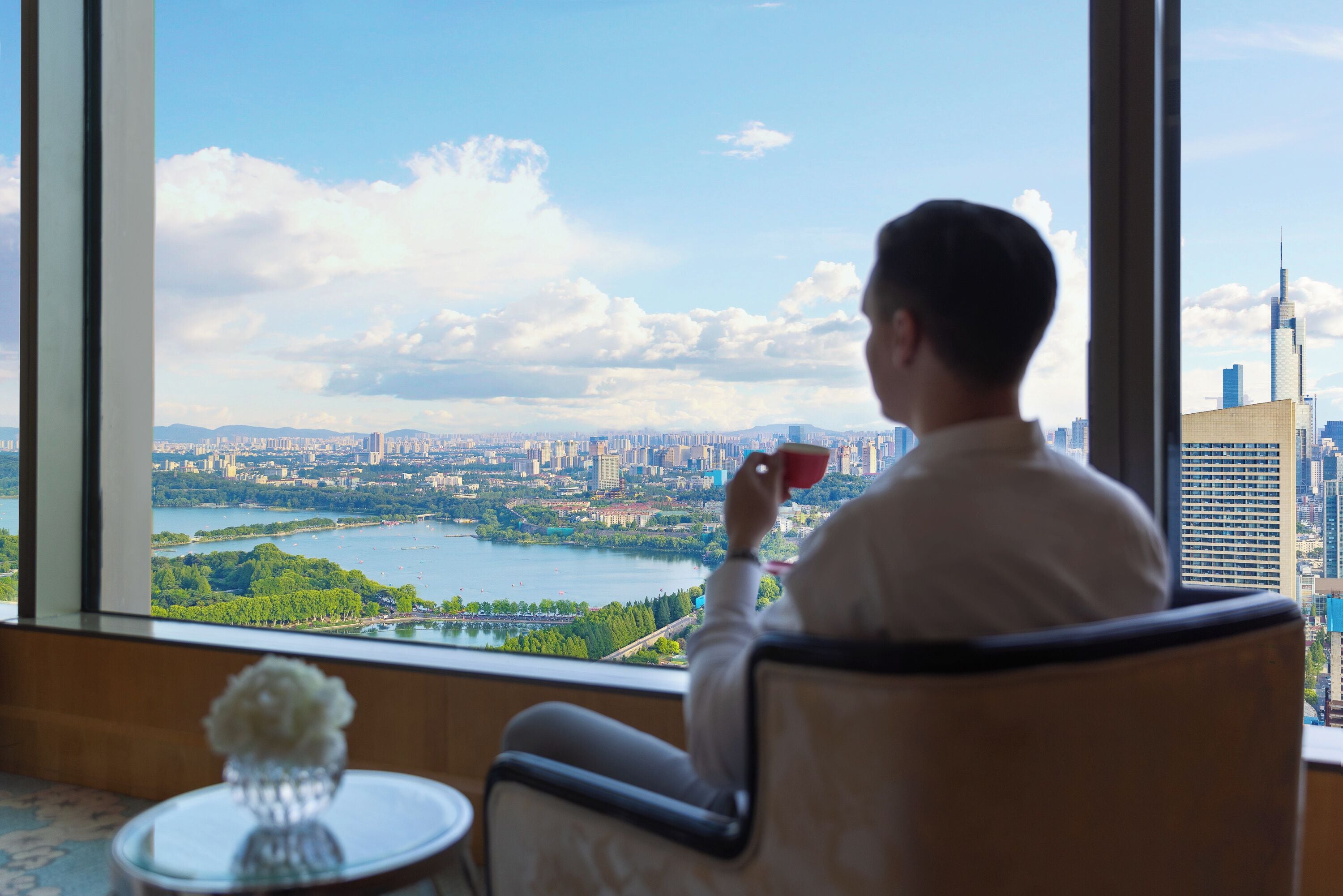 executive suite, 1 king bed | view from room