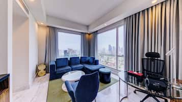 1 chambre, literie de qualité supérieure, couette en duvet d'oie