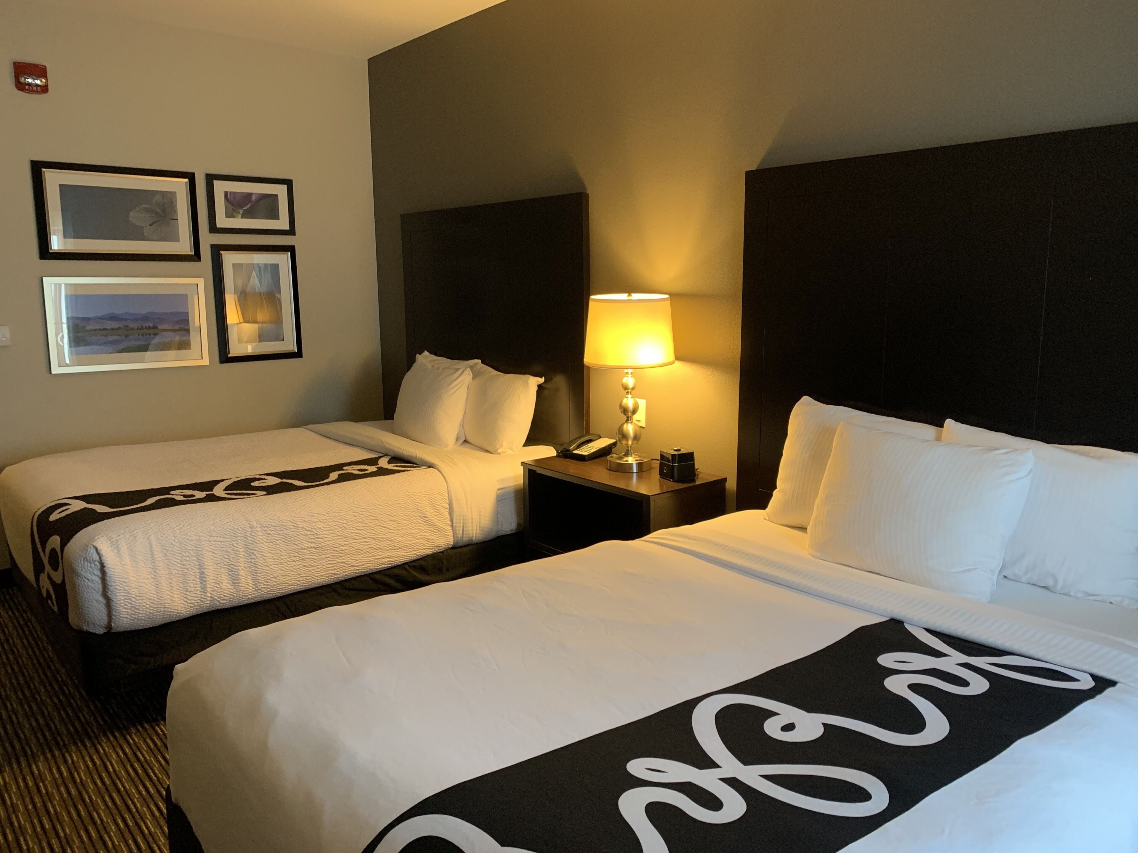 room, 2 queen beds, accessible, non smoking (mobility accessible) | premium bedding, desk, iron/ironing board, free cots/infant beds